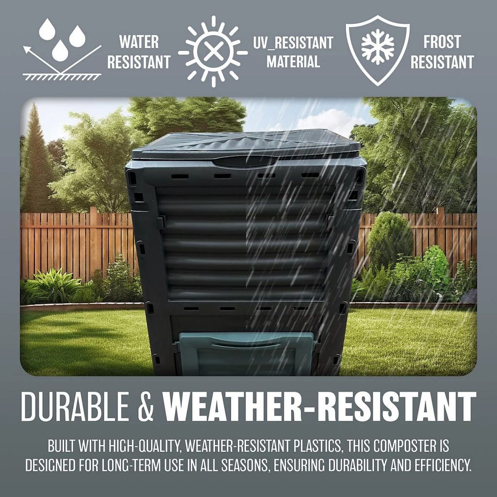 300L Outdoor Garden Composter