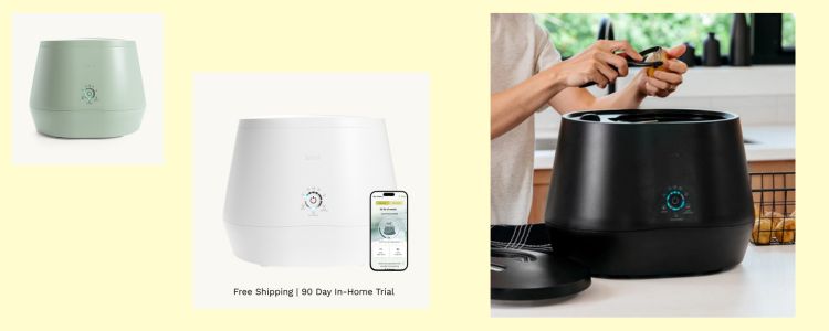 Lomi 2 kitchen countertop food recycler