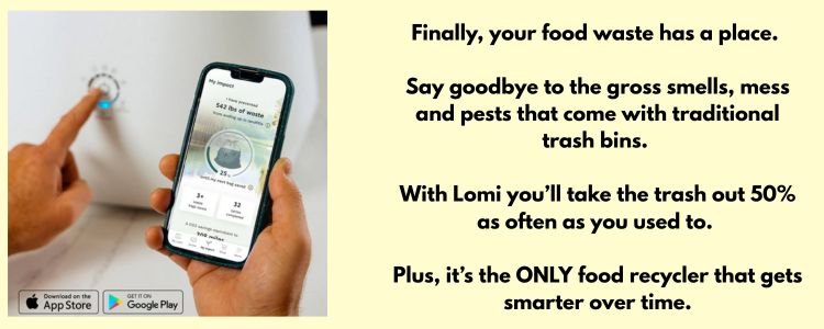 Lomi 2 kitchen countertop food recycler