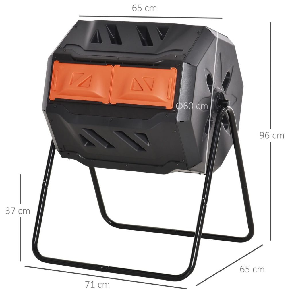 VIVOSUN compost tumbler review