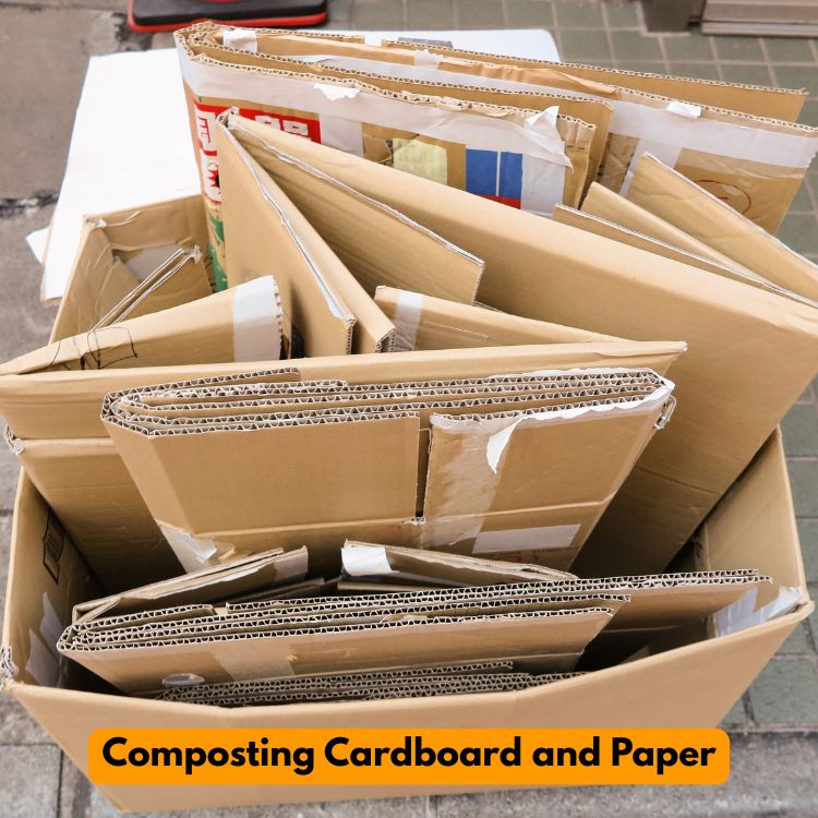 Composting Cardboard and Paper