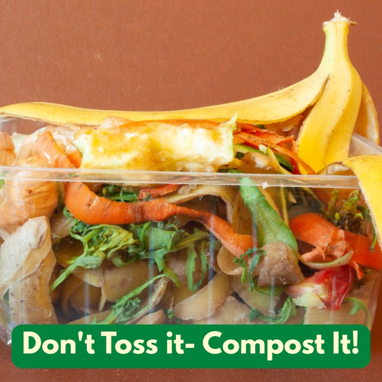 Don't Toss it- Compost It!