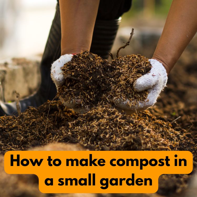 How to make compost in a small garden