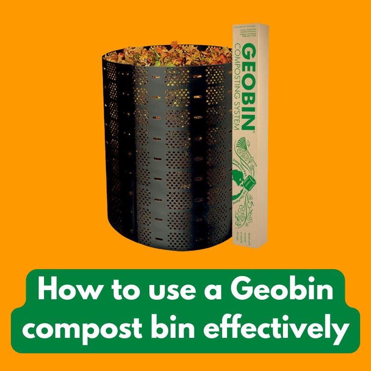 How to use a Geobin compost bin effectively