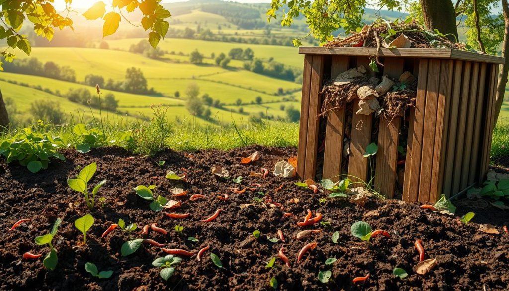 What is green vs brown in composting?