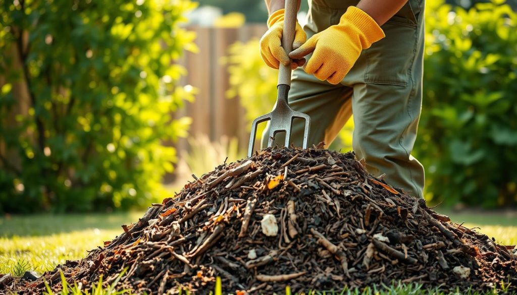 compost turning technique