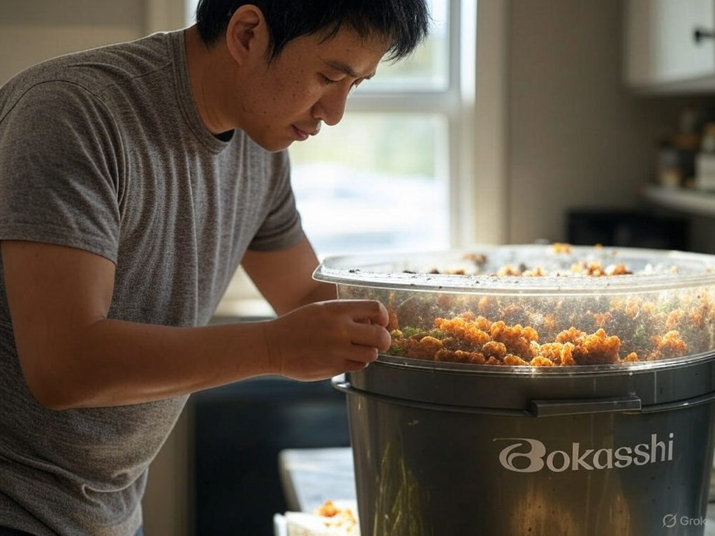 Using Bokashi Tea in Your Garden