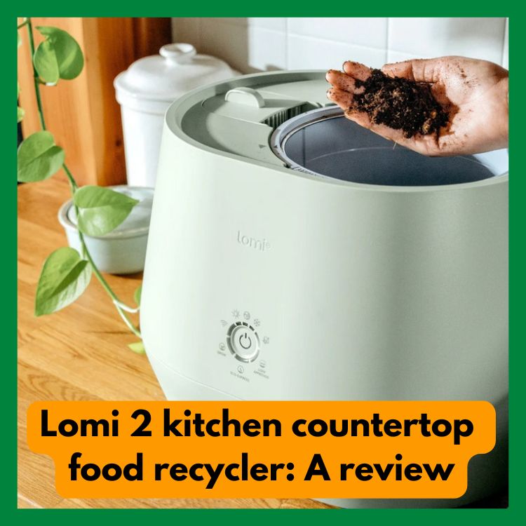 Lomi 2 kitchen countertop food recycler