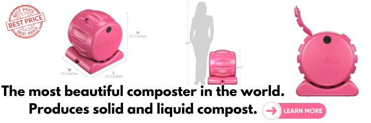 The Most Beautiful Composter in The World in Pink