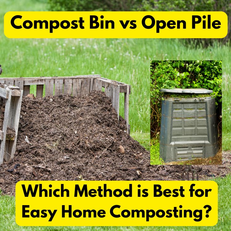 Compost Bin vs Open Pile
