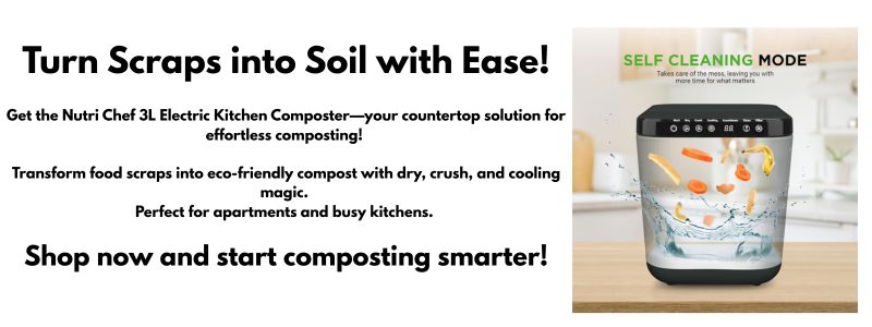 Nutrichef 3l Electric Kitchen Composter