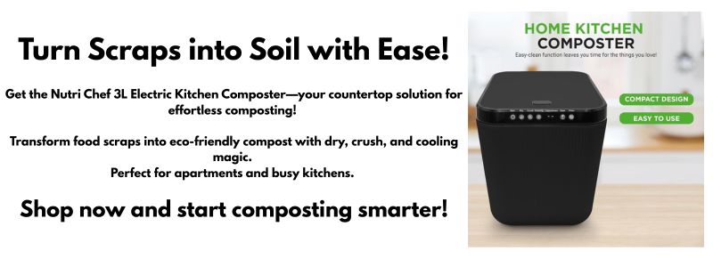 Nutrichef 3l Electric Kitchen Composter