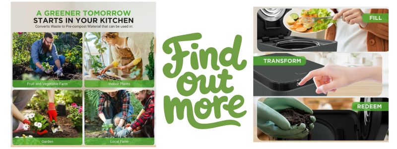 Nutrichef 3l Electric Kitchen Composter