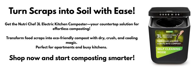 Nutrichef 3l Electric Kitchen Composter