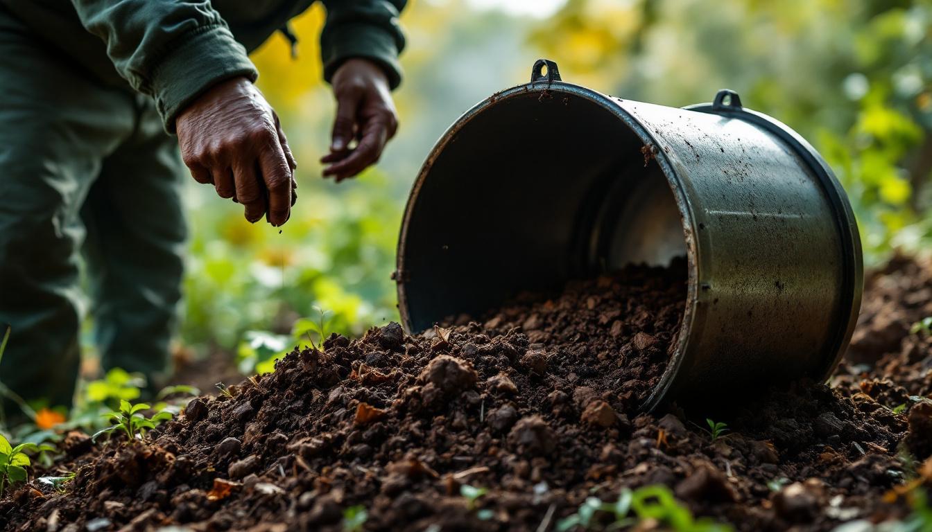Fixing a Slow Compost Tumbler