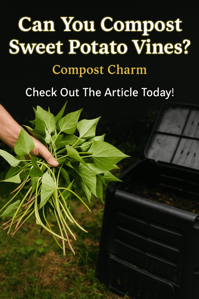 Can You Compost Sweet Potato Vines?