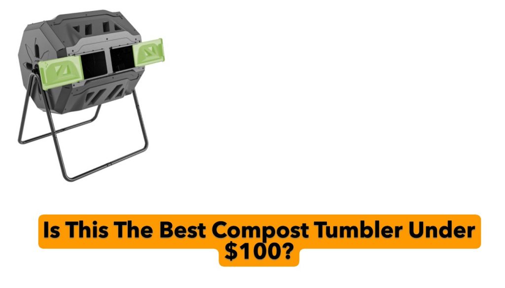 EJWOX Composting Tumbler 43 Gallon