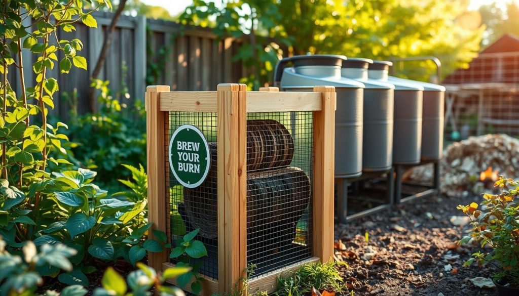 What is a good DIY compost bin?