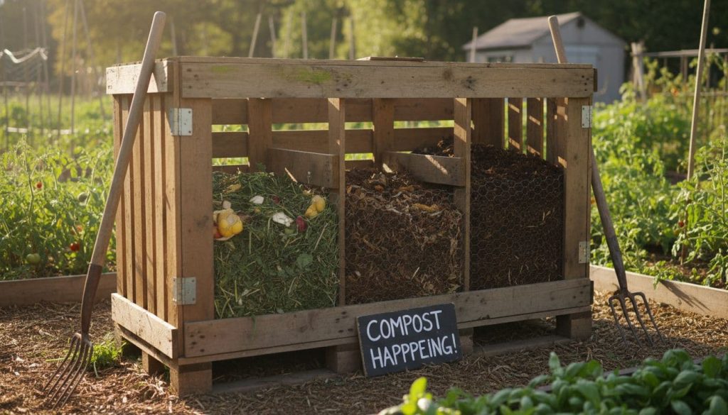 What is a good DIY compost bin?