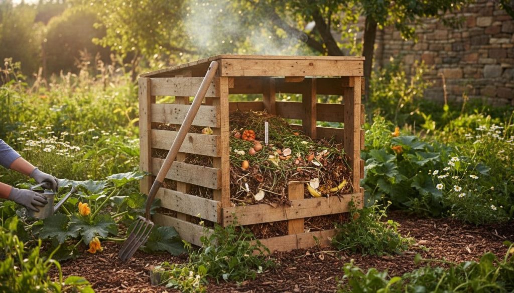 What is a good DIY compost bin?