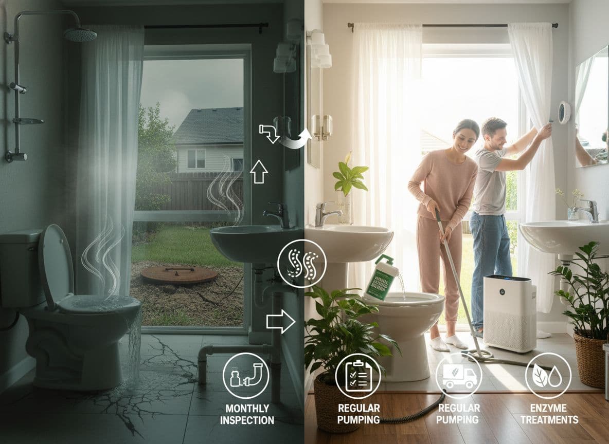 Causes and Solutions for Recurring Septic Odors