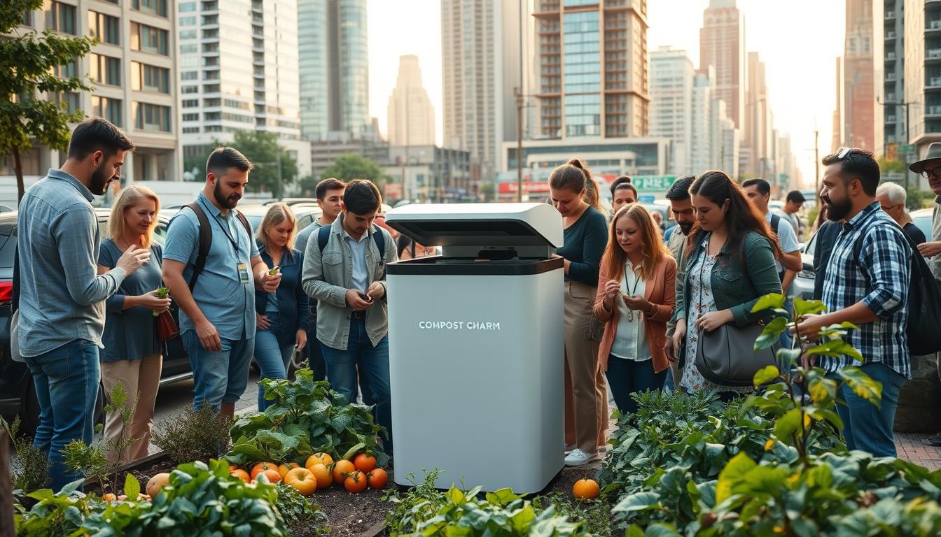 how smart composters are changing urban waste habits