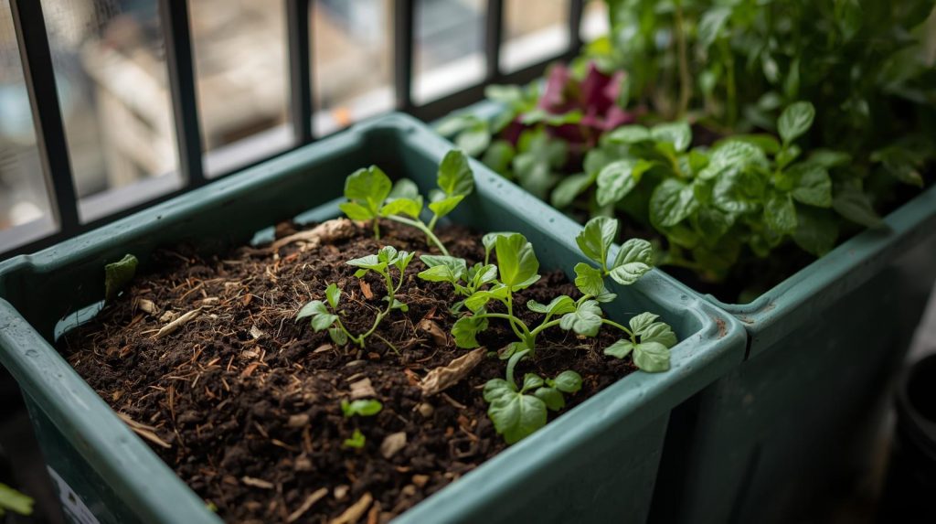 Urban composting tips for balcony gardeners